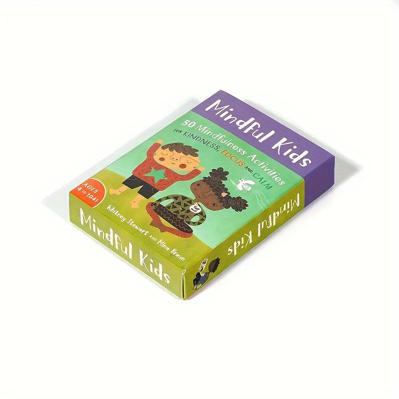 Mindfulness Kids Card Game, 1 Box Mindfulness Kids Card Game, Fun & Interactive Party Activities for Teens & Adults, Office Stationery & Supplies