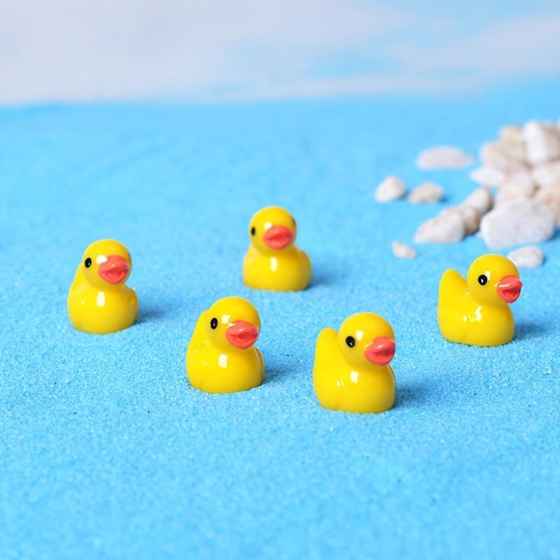 10 50 100PCS Cute Little Yellow Duck DIY Accessories, Gifts, Hanging Ornaments and Decorative Items, Birthday Gifts, Christmas Gifts, Festival Gifts, Stocking Filler