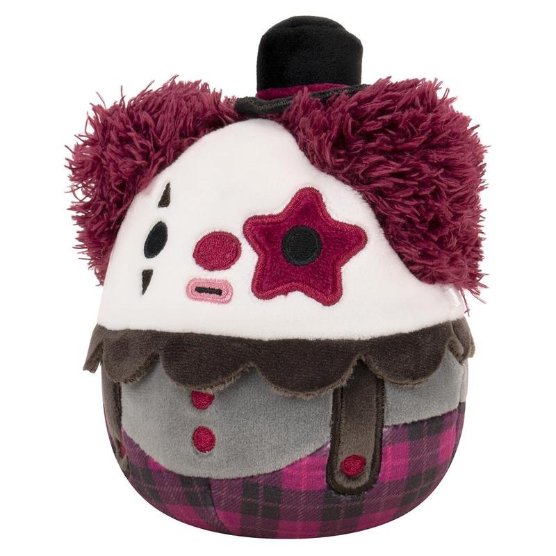 Squishmallows Ofelia, the Red and Black Goth Clown; 5-Inch Select Series