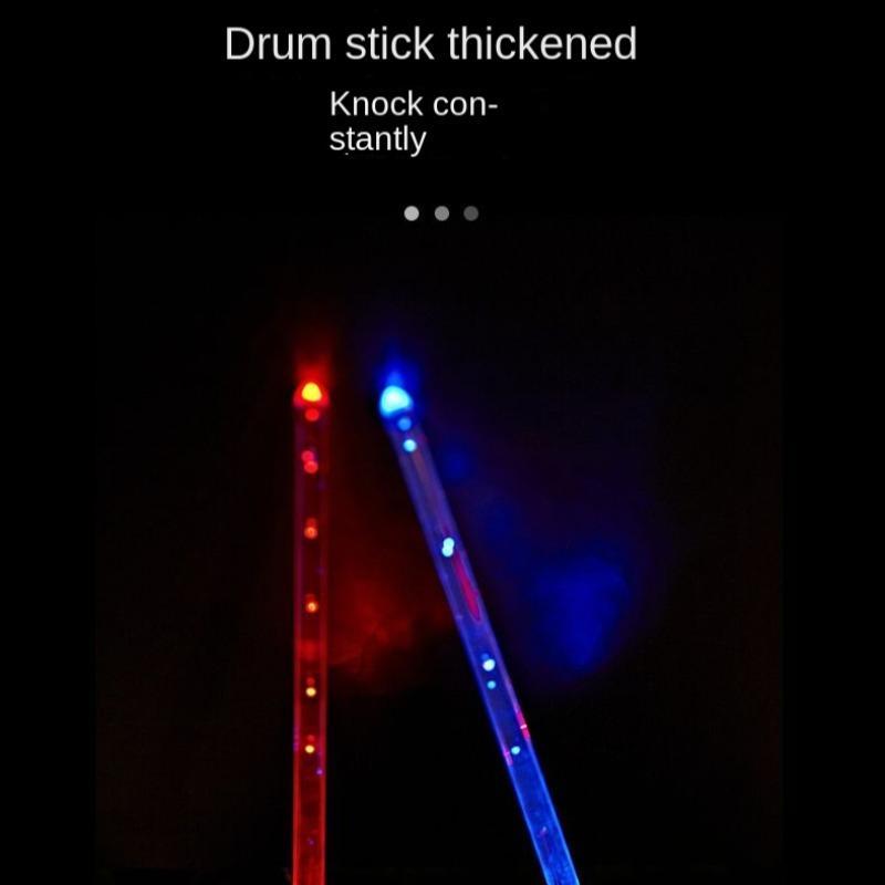 15 Color Gradient Drum Stick Toys, 1 Set Led Light up Percussion Stick, Musical Toys, Music Accessories