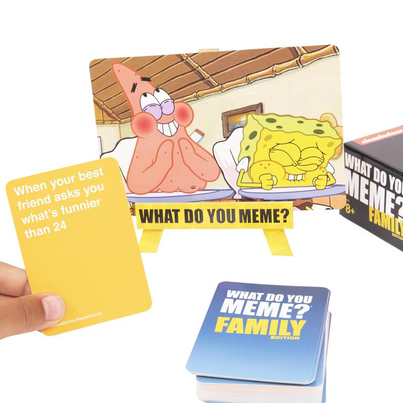 What Do You Meme? SpongeBob Family Edition Card Game - Hilarious Memes for All Ages