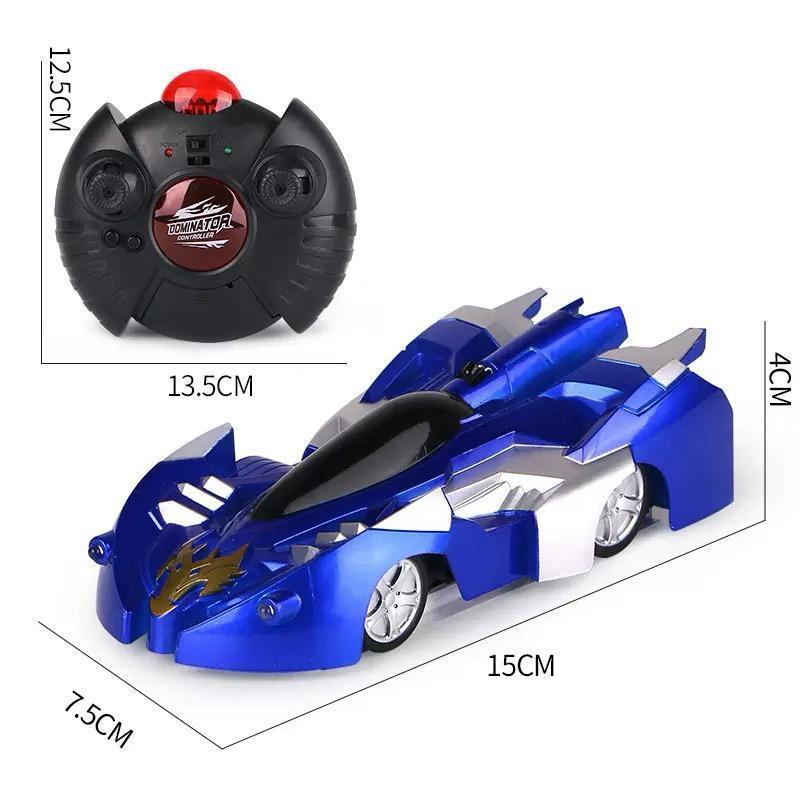 Wall Climbing Car，Electric Remote Toy Racing, with LED Light High-Speed Hobby Toy Vehicle, RC Car Gifts for Age 3 4 5 6 7 8 9 Year Old Boys Girls(Red）