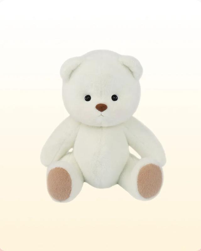 Getahug Winter Cute White Teddy Bear | Handmade Stuffed Animal Gift