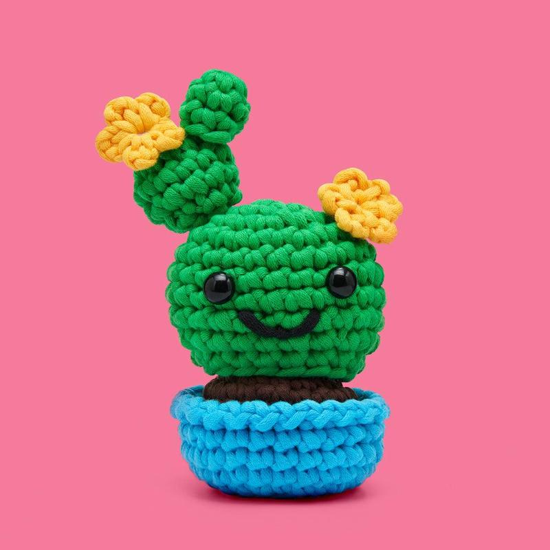 Prickly Pear Cactus Crochet Kit