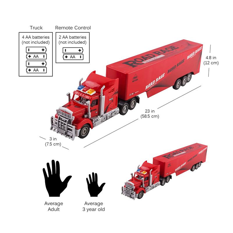 Vokodo RC Semi Truck And Trailer 23