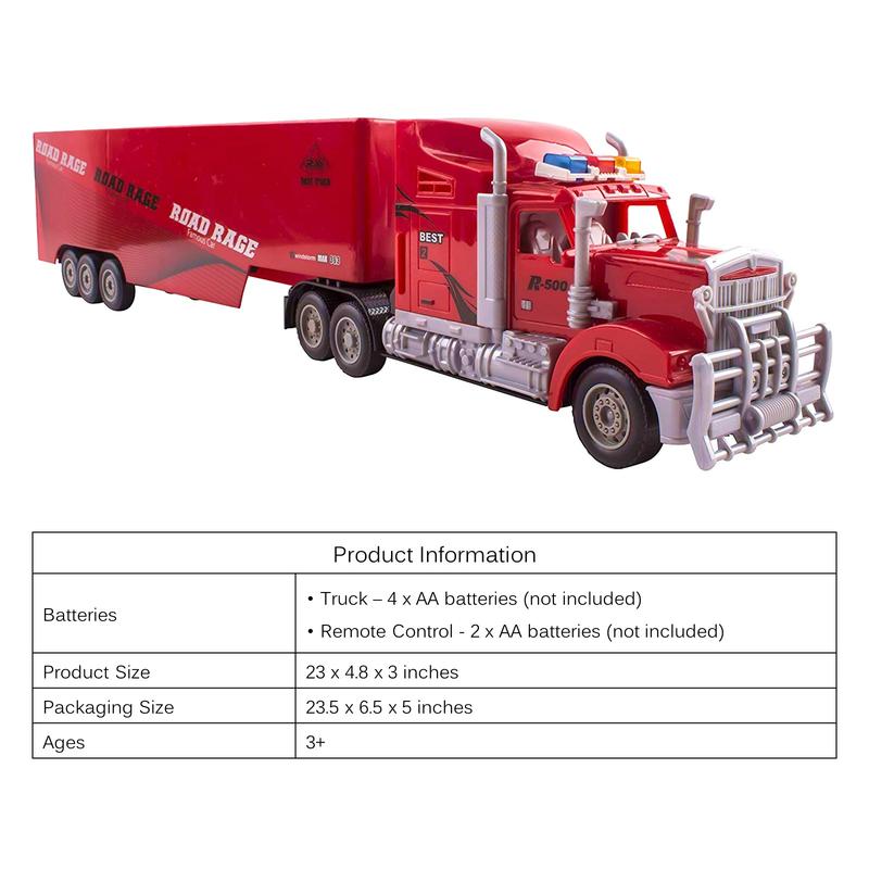 Vokodo RC Semi Truck And Trailer 23