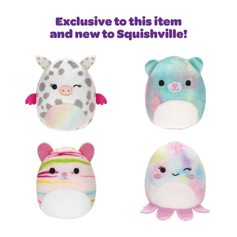 Squishmallows Plush Toy: Squishville Play & Display Storage, 2-inch Squishmallows , 20-pack, Premium Collectible, Christmas Gifts!