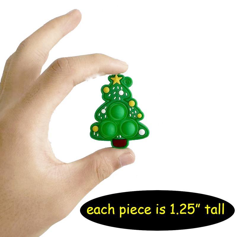 NeeDoh Squishmas Countdown Advent Calendar - New Edition with 24 Mini Stress Relief Squeeze-Christmas Holiday Fun for All Ages- Christmas gift