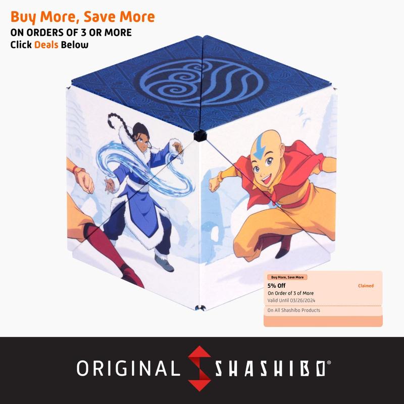 Avatar Series - Shashibo Magnetic Puzzle Cubes