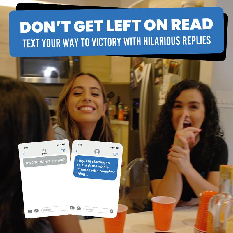 Do or Drink Left On Read Party Card Game For Adults - 500 Cards