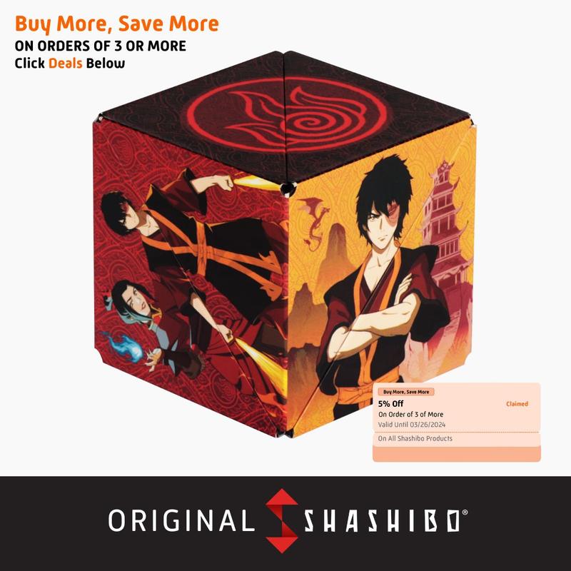 Avatar Series - Shashibo Magnetic Puzzle Cubes