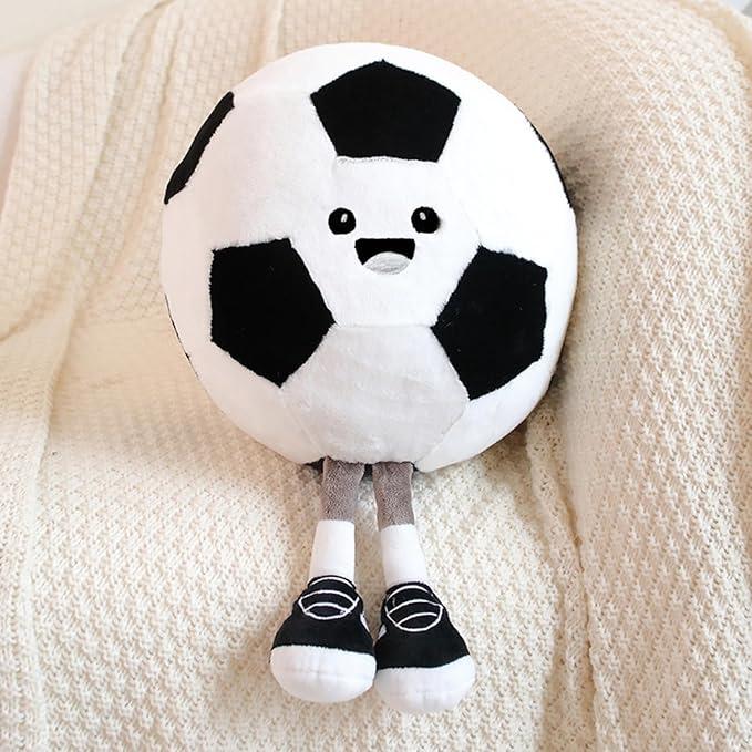 Jellycat Basketball, American football, Soccer, Stuffed Sports Plushes, Basketball Gifts for Boys and Girls, Soft Sports Pillows Basketball Stuffed Animal Room Decor