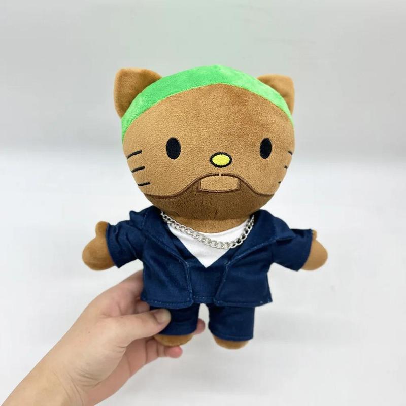 Hello Katty as Frank Ocean Plush Doll Plushies Stuffed Toys Cute Kids Boys Girls Christmas Gifts