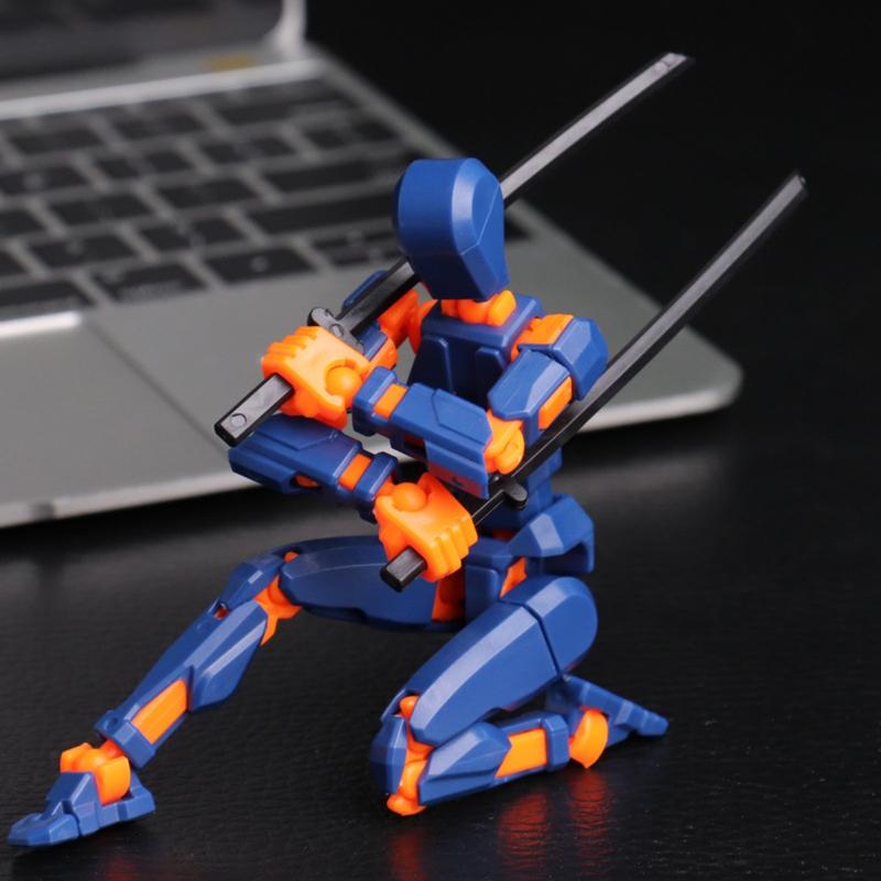 Multi-joint Movable Deformation Robot Decompression Toy