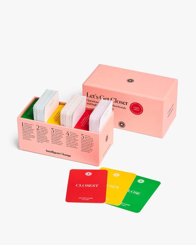 Get Closer Conversation Cards Game: Couples - by Intelligent Change