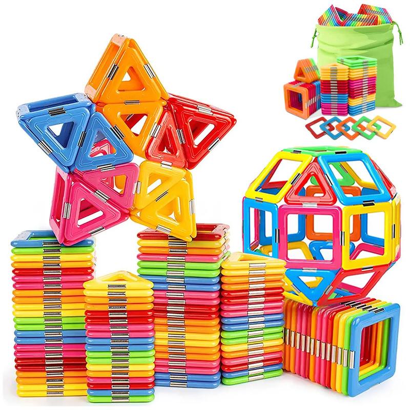 Random Color Building Blocks Kit (1 Set), Big Size Stem Toys, Funny Intelligent Learning Constructor Set, Colorful Nice Cube Sensory Toys, Party Favors, Fidget Toys,  Anxiety Kit for School