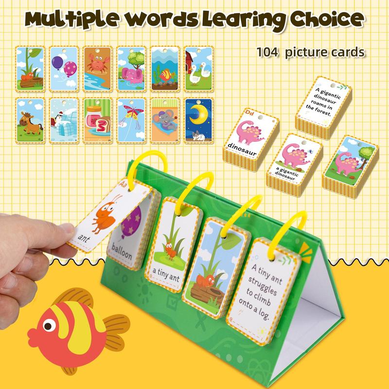 Colorful Number & Sentence Learning Card (1 Set), Special Education Learning Activity Flash Card Word Games, Educational Card for Toddlers