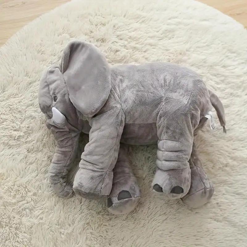 Cute Large Grey Big Elephant Stuffed Animal Plush Toy, Perfect Gift for Birthday, Christmas Day, Valentine's Day Celebrations