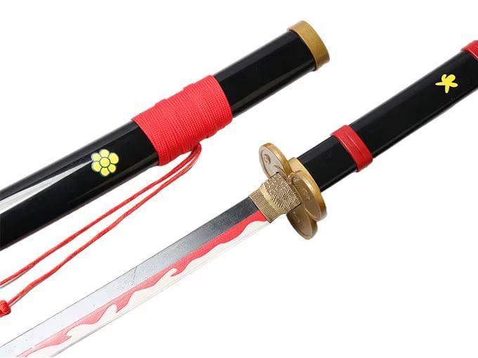 New Anime Cosplay Wood Swords 80Cm Katana Yama Enma Japanese Samurai Sword Katana Original