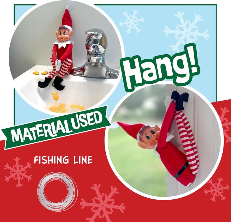 Elf Upgrade Complete DIY Kit - Make Your Christmas Elf Bendable & Flexible - Easy to Use - Perfect for Kids & Family