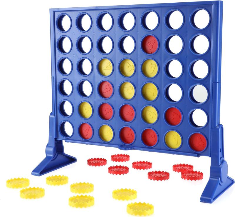 Hasbro Gaming Connect 4 Classic Grid - 2 Player Strategy Board Game for Kids and Adults