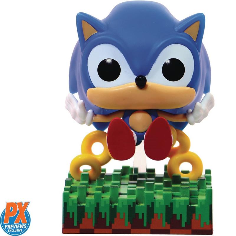 Funko Pop! Sonic the Hedgehog Ring Scatter Sonic #918 PX Exclusive