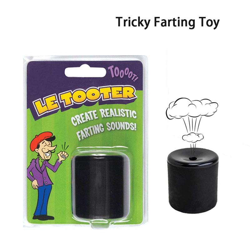 Kids Funny Track Toys Tooter Create Farting Sounds Fart Pooter Prank Joke Machine Halloween Party Game Toys for Children