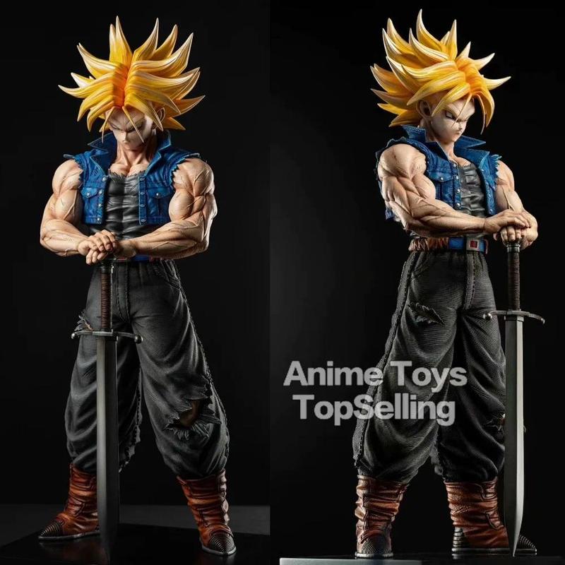 25cm 9.84in Anime Dragon Ball Z Trunks Figure Future Trunks Action Figures MPVC Statue