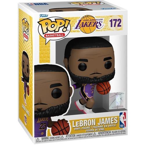 FUNKO POP! Sports NBA: Lakers -LeBron James  [Collectible Figurine Statue Bust] Vinyl figurine statue