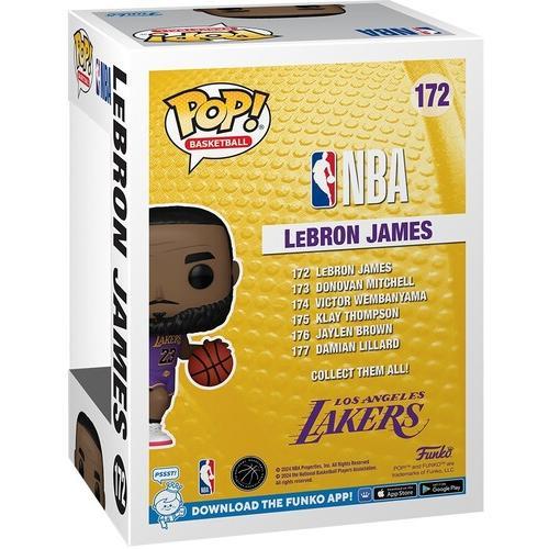 FUNKO POP! Sports NBA: Lakers -LeBron James  [Collectible Figurine Statue Bust] Vinyl figurine statue