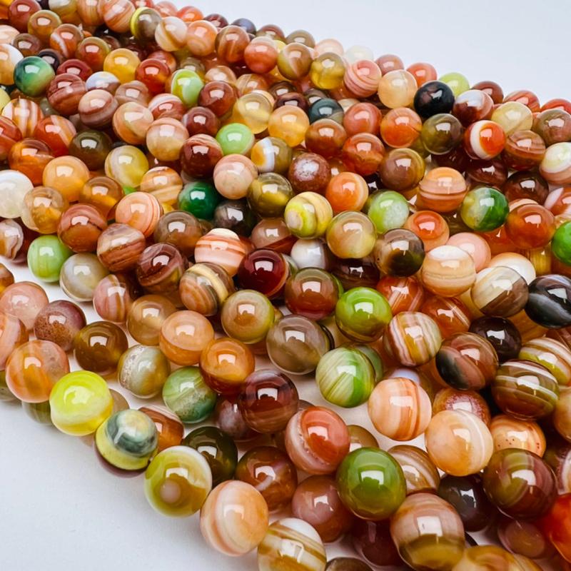 *Crystal Beads, 1 Strand=45PCS, DIY for Bracelets, Spiritual healing Stone. Guardian stone. Birthstone. Lucky stone.