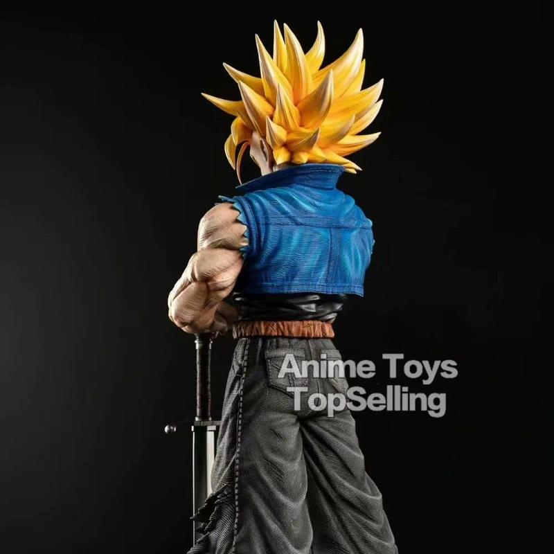 25cm 9.84in Anime Dragon Ball Z Trunks Figure Future Trunks Action Figures MPVC Statue