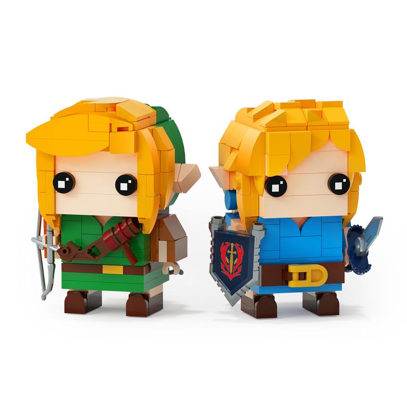 Classic Action Figures Link, Ideal Christmas & Halloween Gifts and Collections for Kids and Fans (334 pcs)