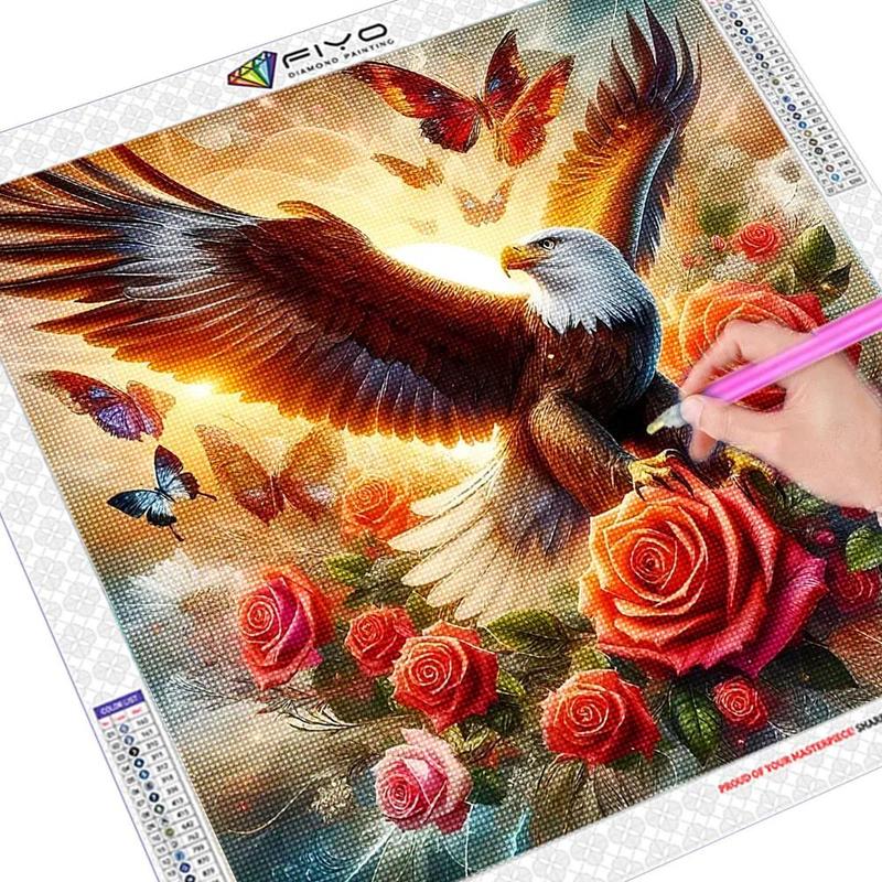 Diamond Painting Kit Eagle New Collection 2024 Diamond Mosaic 5D DIY Cross Stitch Kits Diamond Art Home Decoration