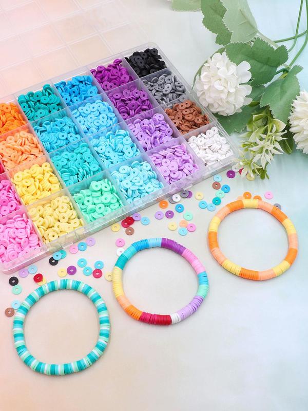 Colorful Beaded Kit, DIY Beaded Kit for Bracelet Necklace Making, Friendship Bracelet Kit for Beginner, Jewelry Making Supplies