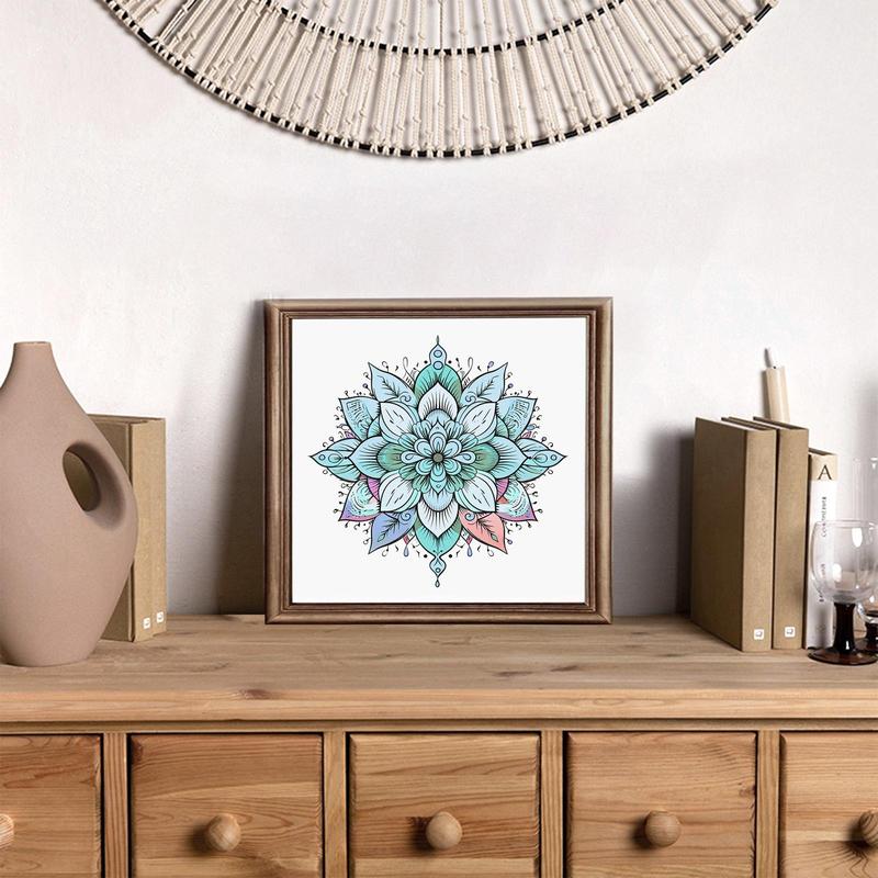 Mysterious Mandala Themed Coloring Painting, Has Beautifully Designed Patterns That Help Reduce Stress, Soothe Emotions and Focus