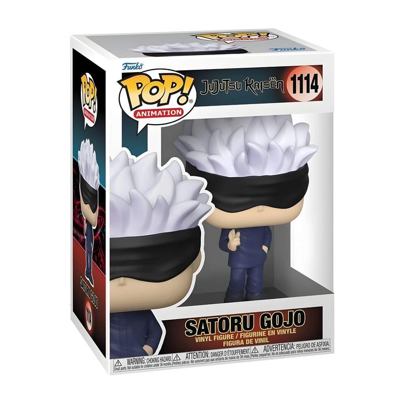 Funko Pop Jujutsu Kaisen Satoru Gojo Vinyl Figure, 4.5