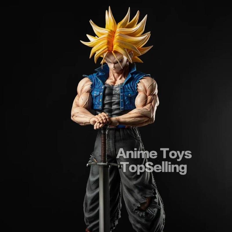 25cm 9.84in Anime Dragon Ball Z Trunks Figure Future Trunks Action Figures MPVC Statue