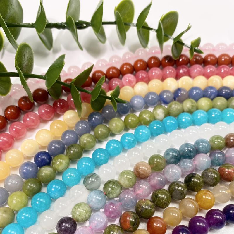 *Crystal Beads, 1 Strand=45PCS, DIY for Bracelets, Spiritual healing Stone. Guardian stone. Birthstone. Lucky stone.