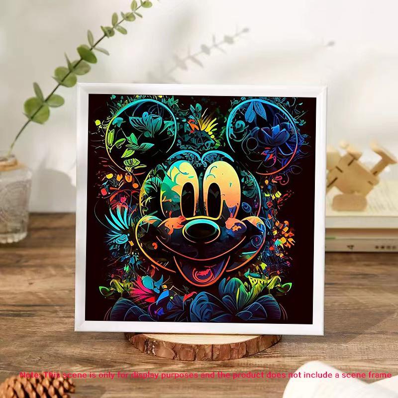 Cartoon Pattern DIY Diamond Arts Colorful Painting Kit without Frame, DIY 5D Diamond Arts Colorful Painting Kit, Wall Art Decor for Home