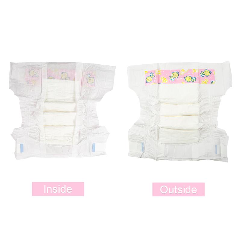 Baby Doll Accessories - Birthday & Christmas Gift, Role Play, Doll Diapers Pack - 10 Pieces Newborn Dolls Diapers Refill, Doll Accessories for 18-24 Inch Reborn Dolls