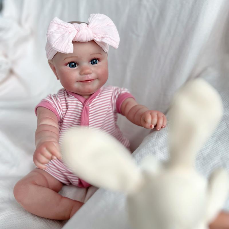 SGAFESZE Lifelike Reborn Baby Dolls - 20 Inch Fake Baby,Reborn Baby Dolls for Kids Age 3+ Christmas Gift Birthday Presents