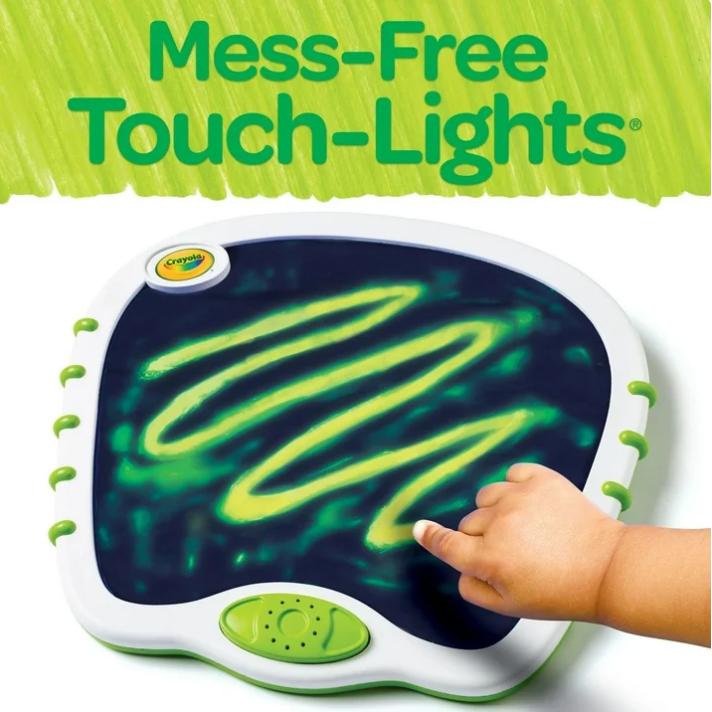 Crayola Touch Lights Musical Doodle Board - Perfect Stocking Stuffer for Holiday Gift