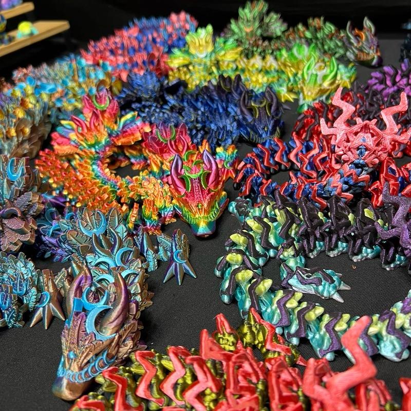 Live Only 3D Dragons and More Mixed Colors