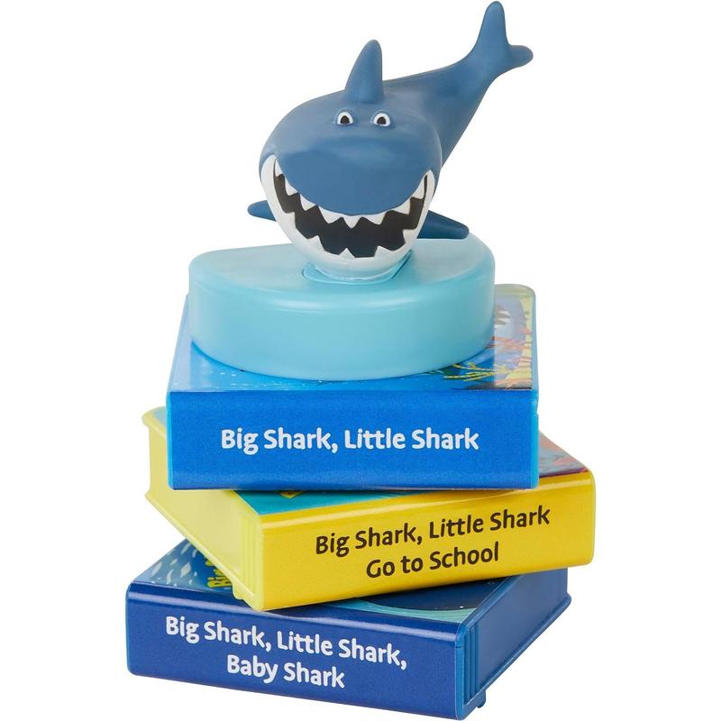 Little Tikes Story Dream Machine Big Shark, Little Shark Story Collection, Storytime, Books, Random House, Audio Play Character, Gift and Toy for Toddlers and Kids Girls Boys Ages 3+ Years