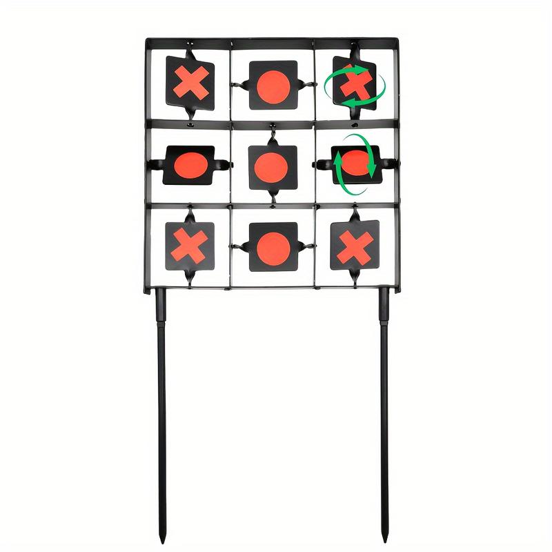 Interactive Shooting Training Game with 9-Square Grid Target and Accessories