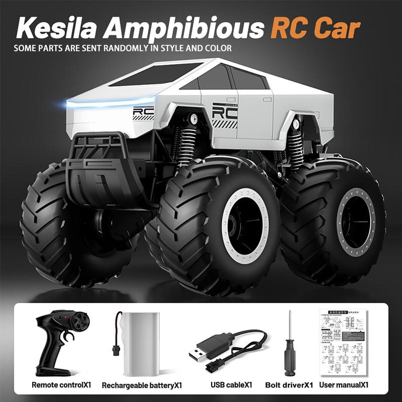 1:16 Waterproof Remote Control Car, 4WD Remote Control Off-road Pickup Truck, Outdoor Toy Vehicle, Birthday Gift for Kids