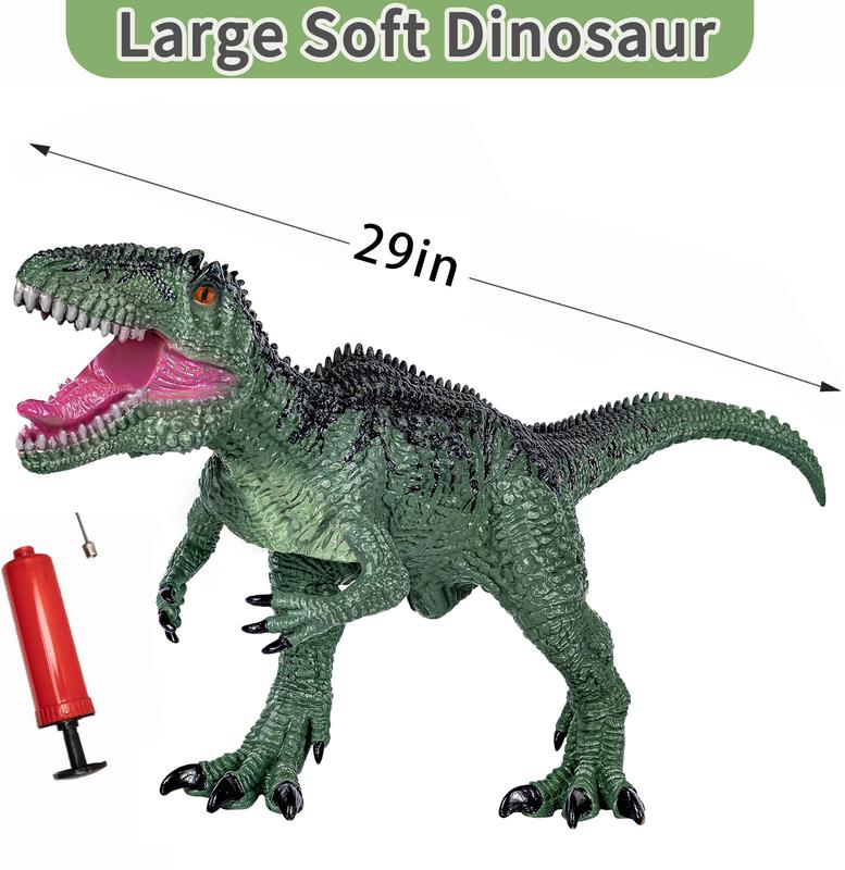 Boy Big Dinosaur Toy, 29 inches (about 73.7 cm) big dinosaur dinosaur toy, 3-5 years old children's Giant Soft Dinosaur Toy, Baby Giant Dinosaur Birthday Gift, Dinosaur Party gift