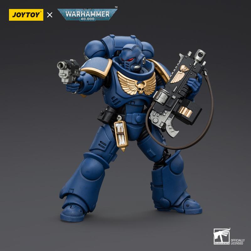 JOYTOY  Warhammer  40000  1 18  Action Figure Ultramarines Intercessors JT6632