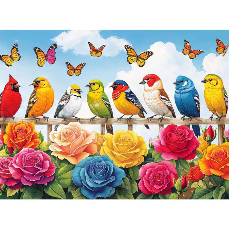 1000 Piece Jigsaw Puzzle for Adults | Unique Bird Artwork | Best Challenging Puzzles for Cognitive Workout